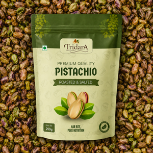 Tridara Premium Roasted Pistachios | Lightly Roasted & Salted Pista