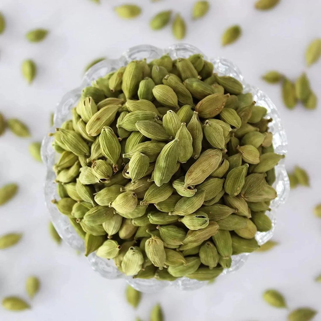Tridara Premium Green Cardamom 8mm Bold | Bold Hari Elaichi