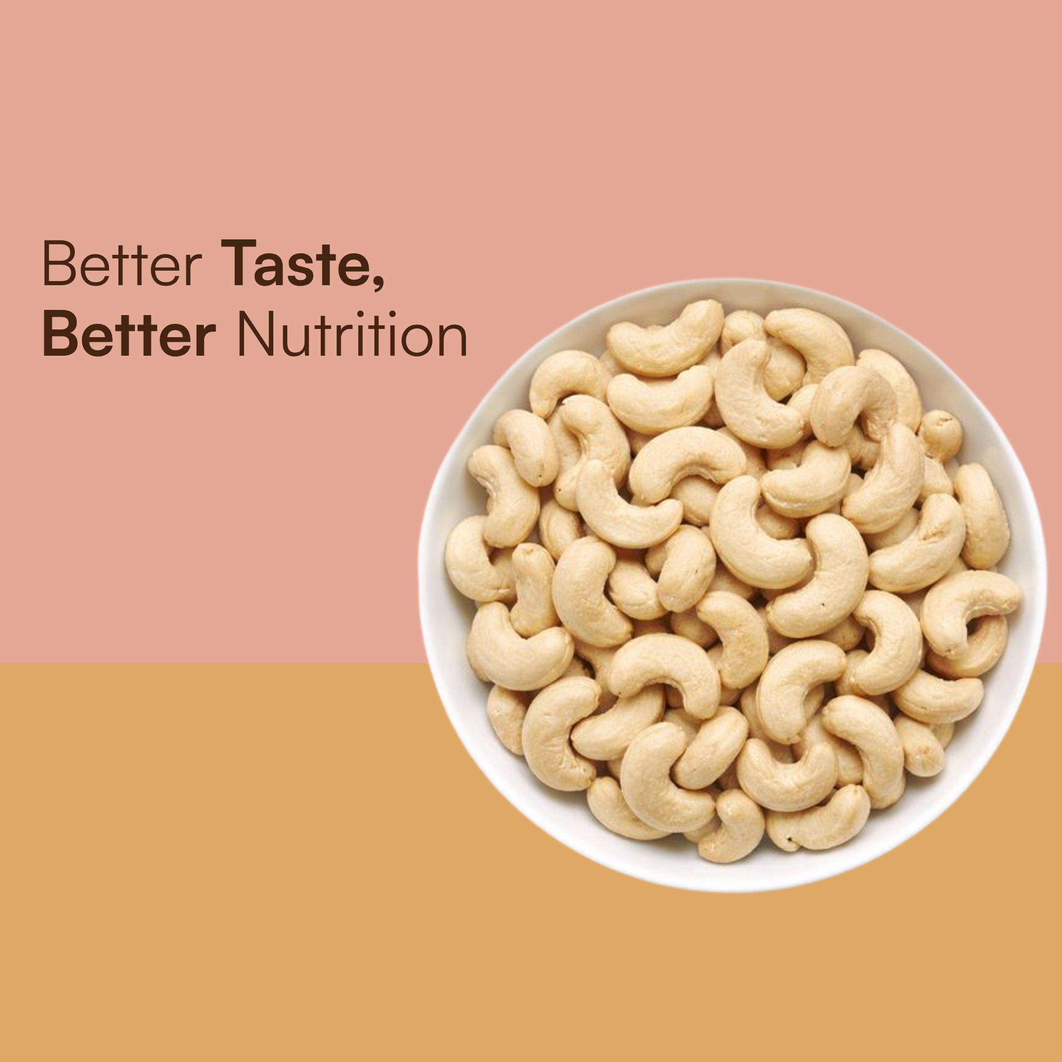 Tridara Premium Kaju Split (4 Pcs) | Fresh Cashew Pieces